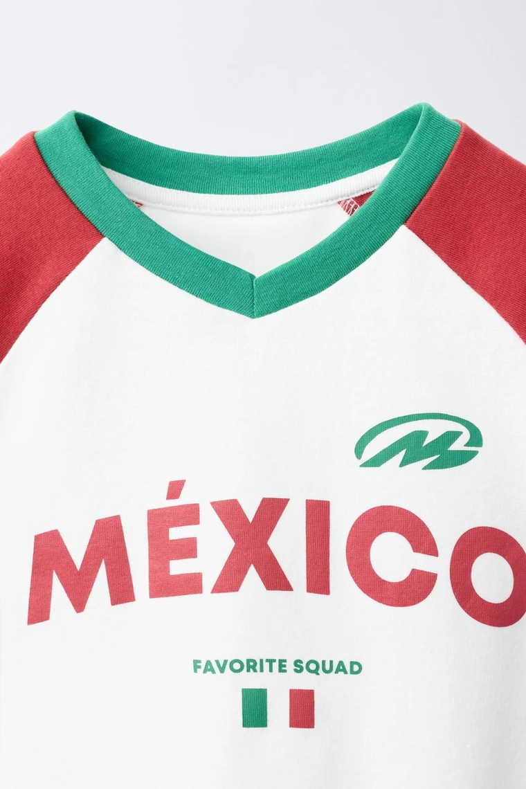 Футболка с принтом mexico