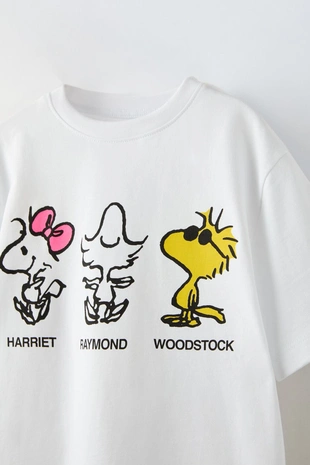 Футболка с принтом Woodstock- Заказать в России