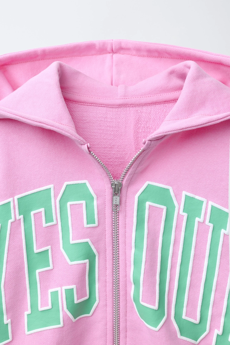 Толстовка с молнией varsity