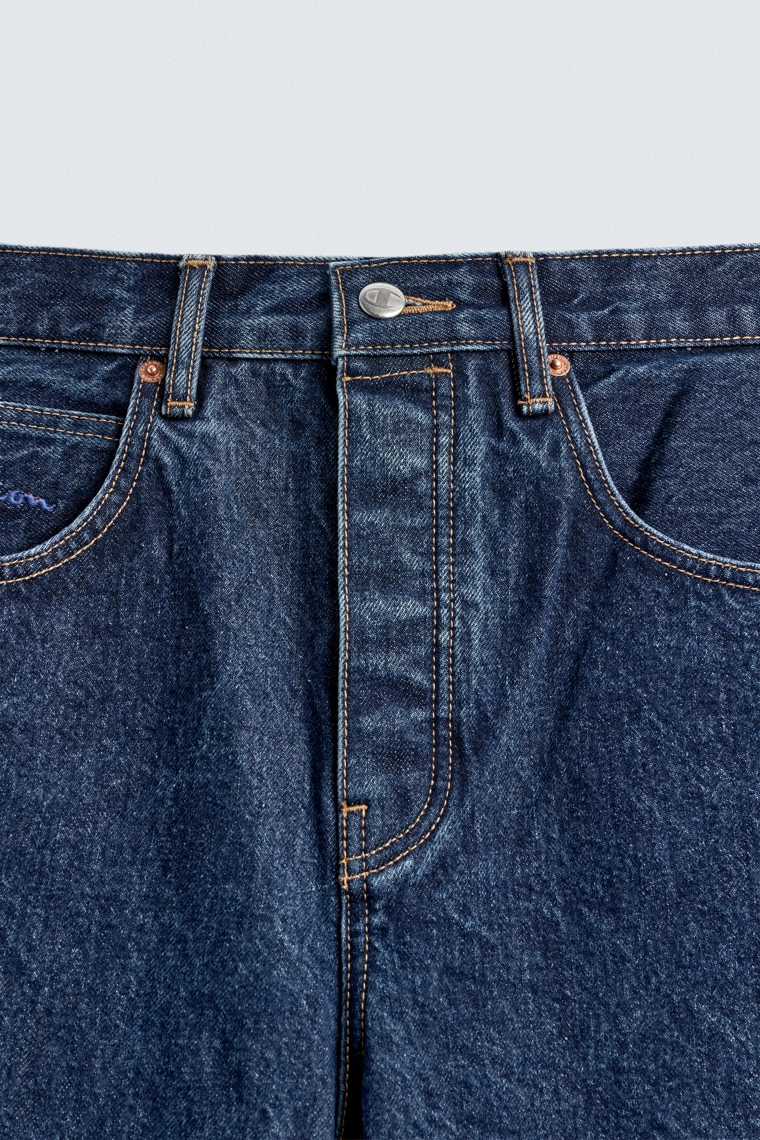 Джинсы свободного кроя champion ® x zara