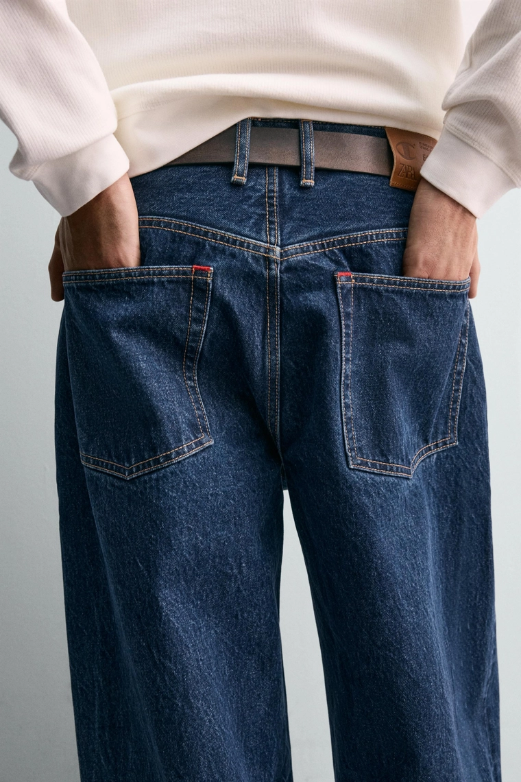 Джинсы свободного кроя champion ® x zara