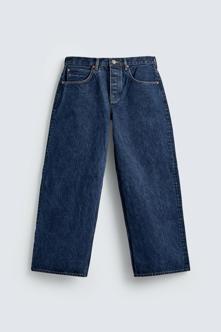 Джинсы свободного кроя champion ® x zara