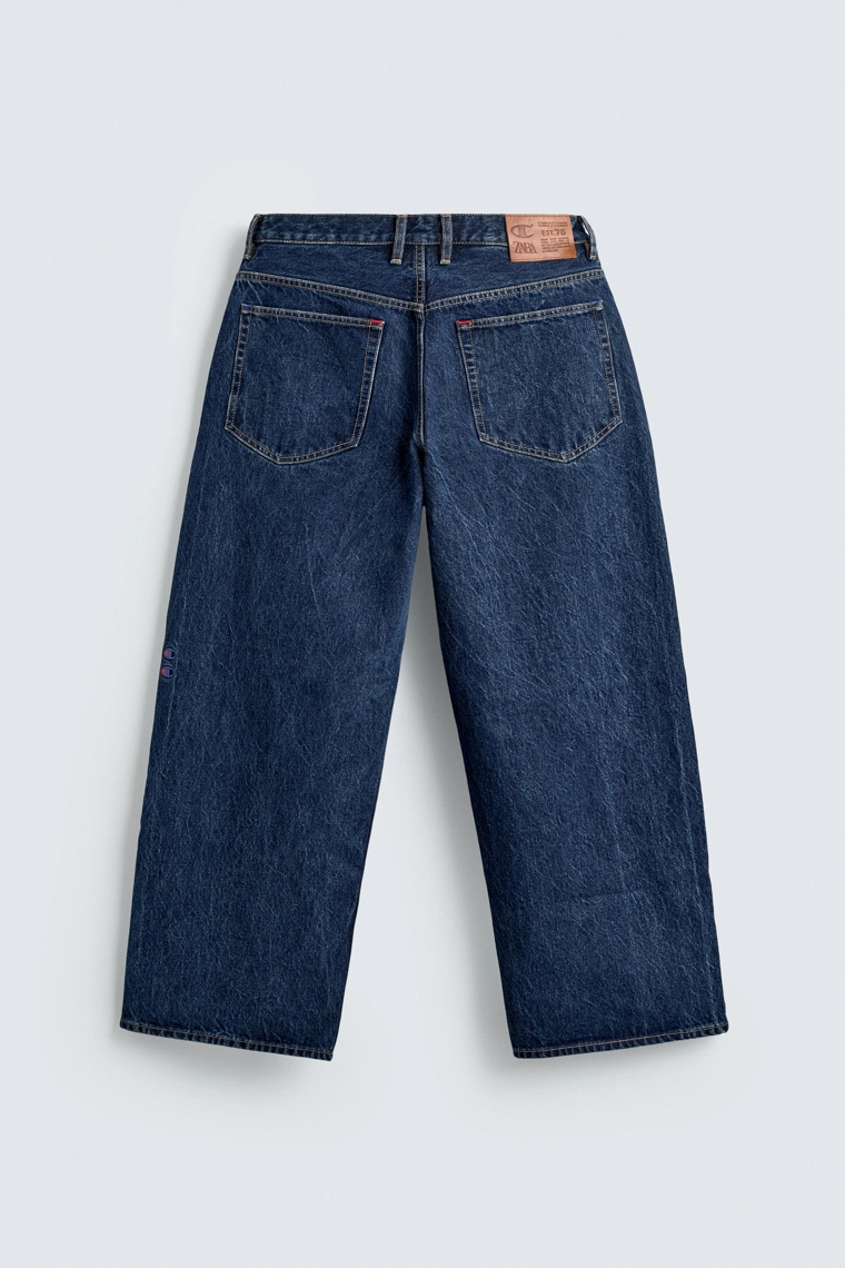 Джинсы свободного кроя champion ® x zara