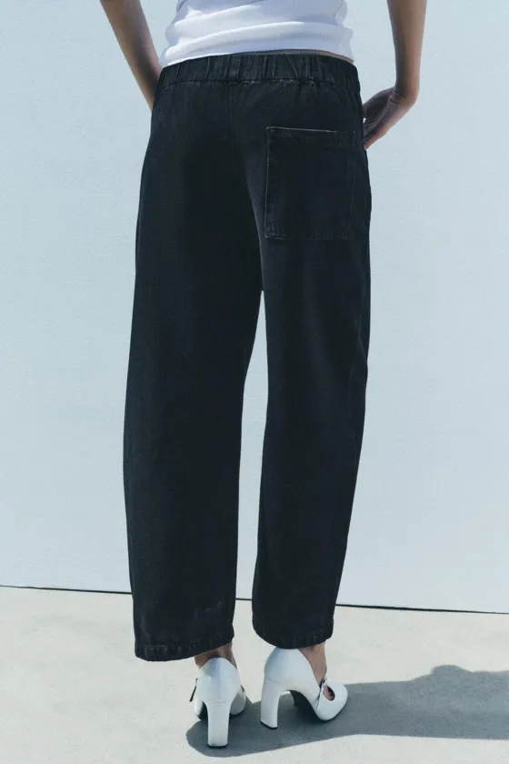 ДЖИНСЫ  СО СРЕДНЕЙ ПОСАДКОЙ — коллекция Zara «ZW»