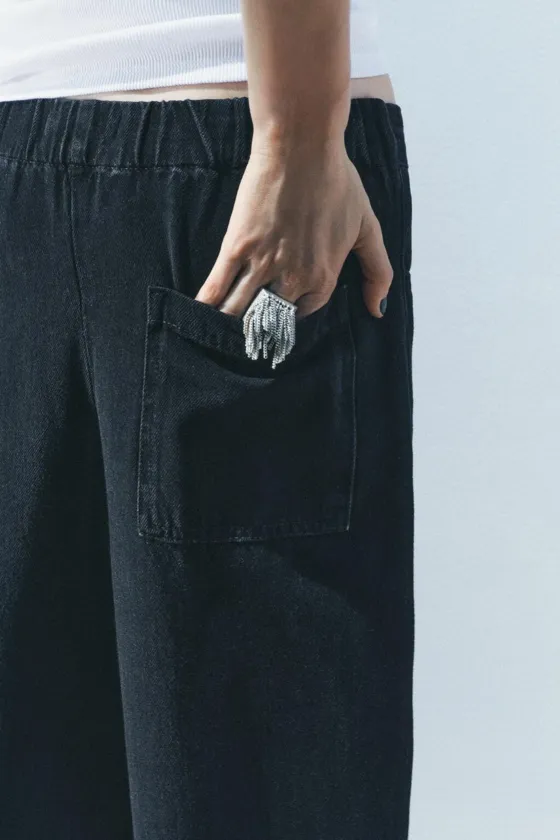 ДЖИНСЫ  СО СРЕДНЕЙ ПОСАДКОЙ — коллекция Zara «ZW»