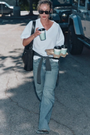 Футболка оверсайз из плотного хлопка- Заказать в России