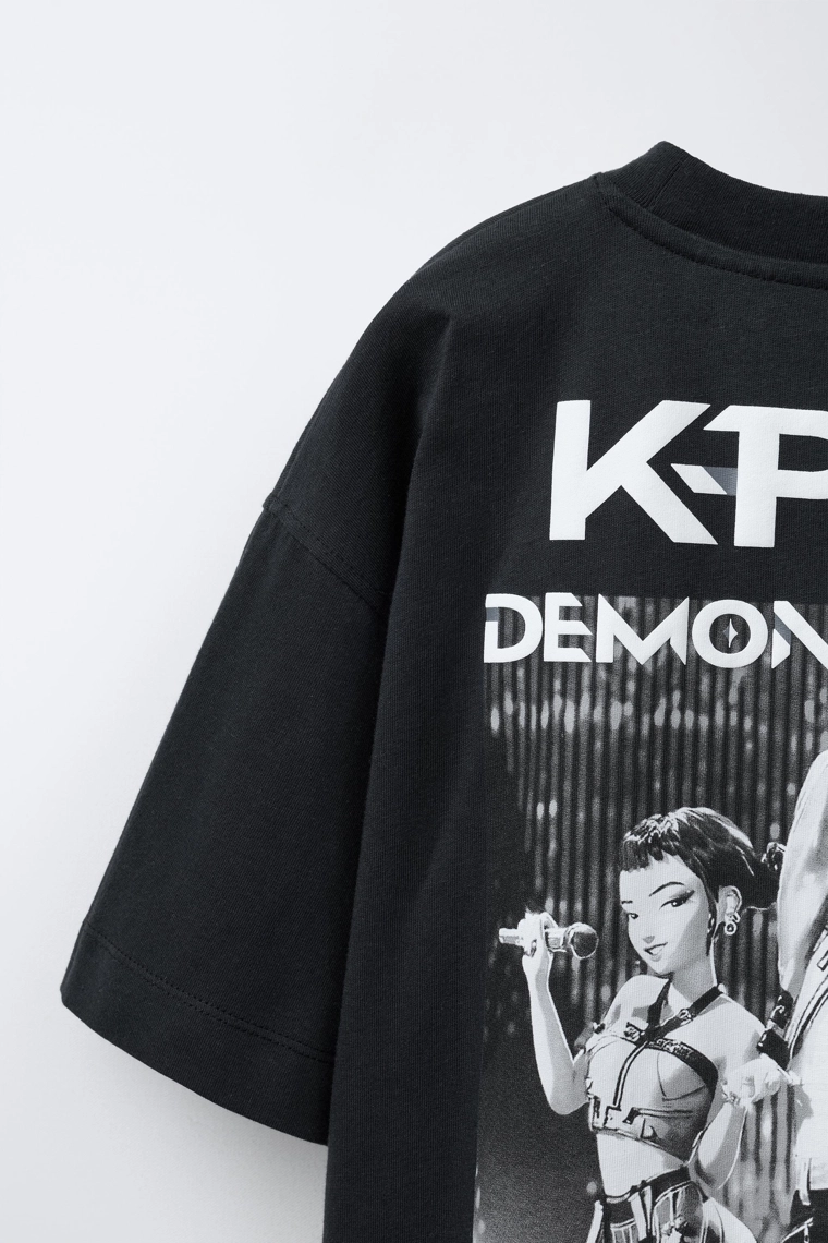 Футболка с принтом kpop demon hunters™ netflix ©