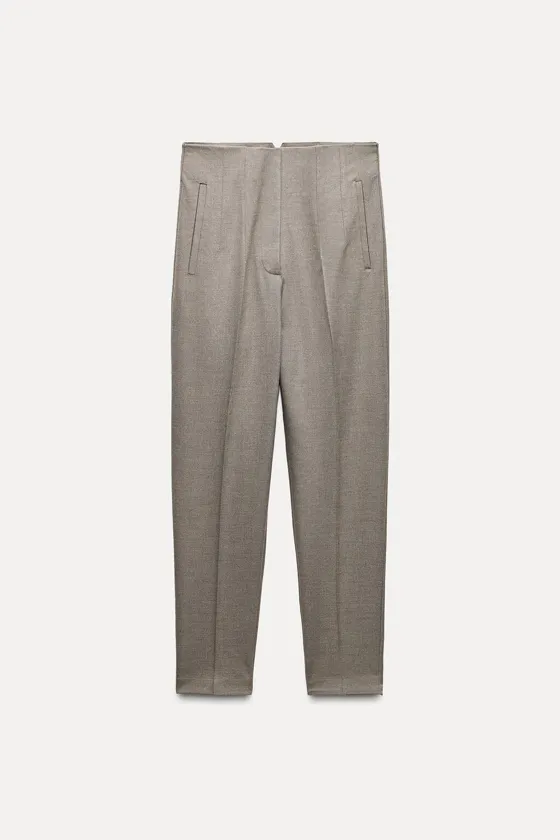 БРЮКИ HIGH-WAIST