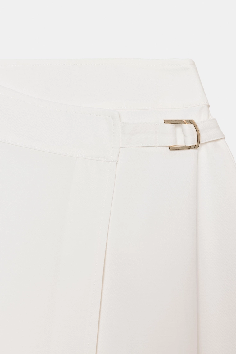 Юбка-парео с застежкой на пряжке