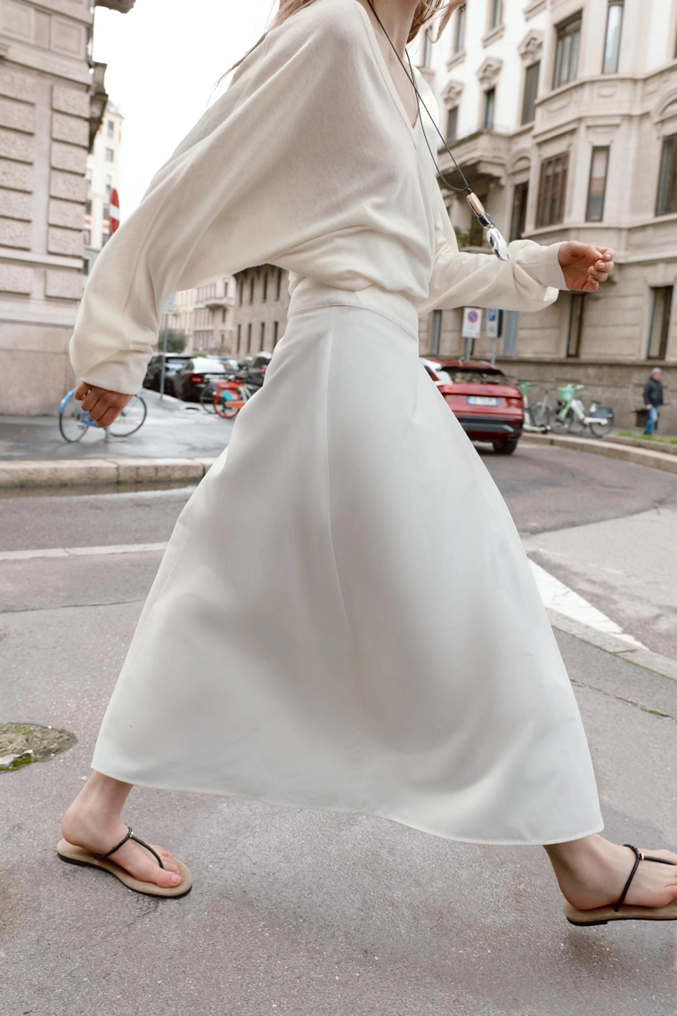 Юбка-парео с застежкой на пряжке