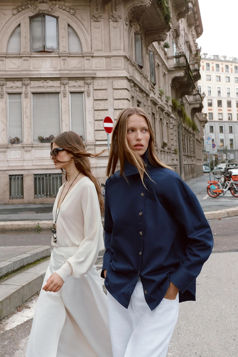 Юбка-парео с застежкой на пряжке