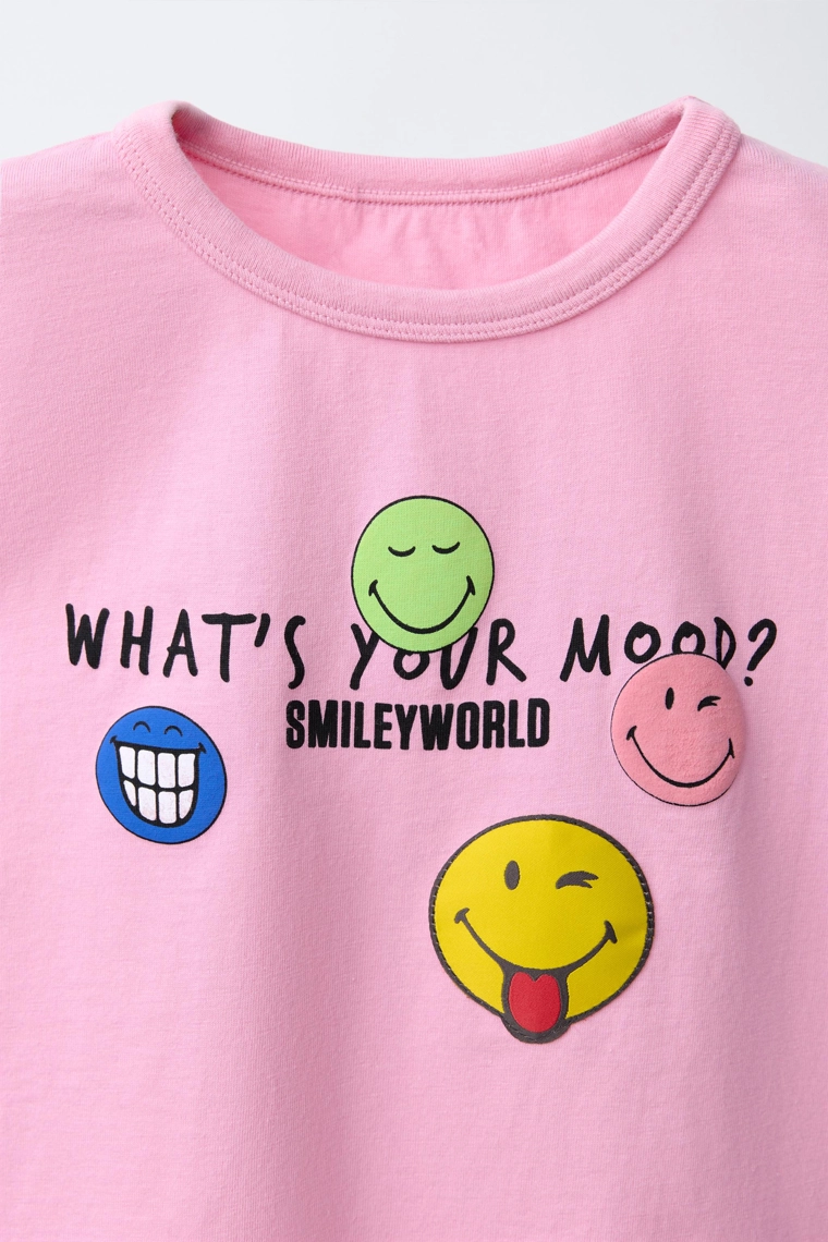 Футболка с принтом smileyworld ®