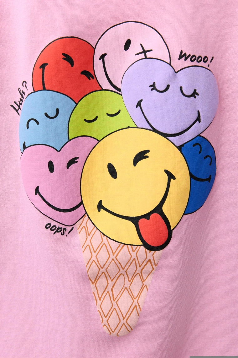 Футболка с принтом smileyworld ®