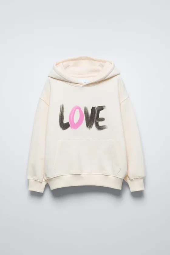 ТОЛСТОВКА С НАДПИСЬЮ LOVE
