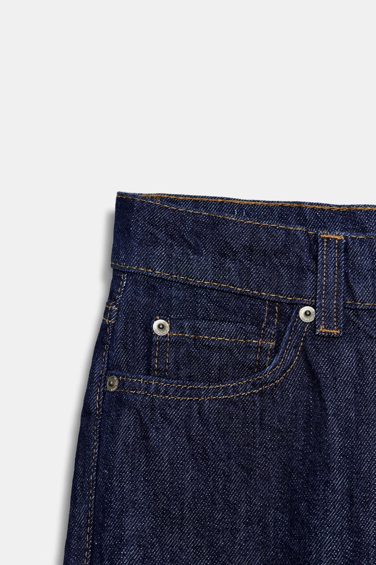 Джинсы с высокой посадкой прямого кроя коллекции zw