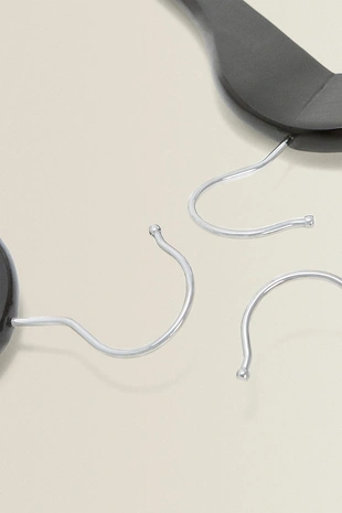 Лакированный деревянный вешалка (набор из 3)- Заказать в России