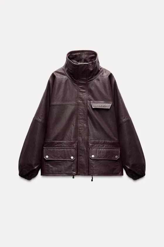 КУРТКА ИЗ 100% КОЖИ — ZW COLLECTION
