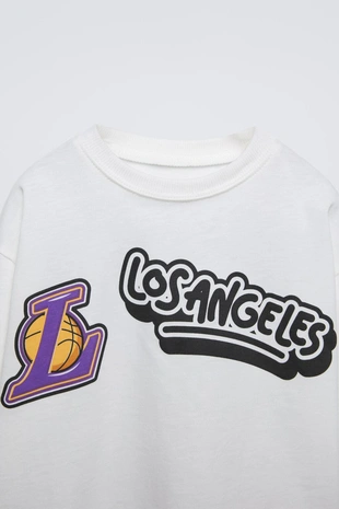 Футболка Los Angeles Lakers Nba ©- Заказать в России