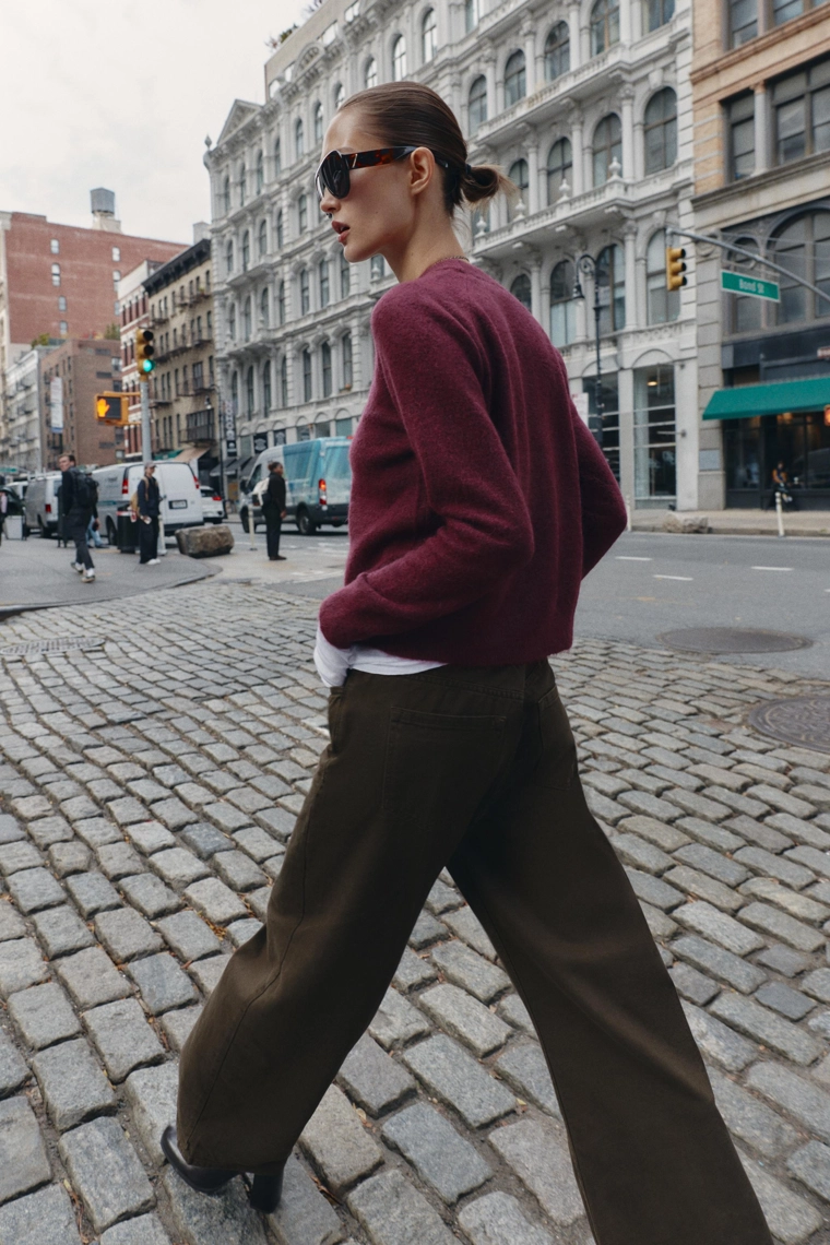 Джемпер из шерсти и альпаки