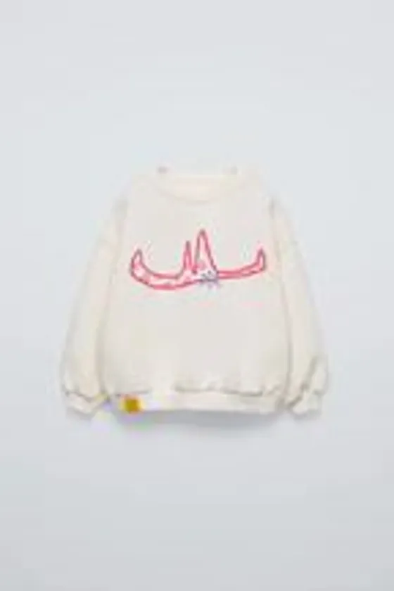 ТОЛСТОВКА С ПРИНТОМ ALEI X ZARA