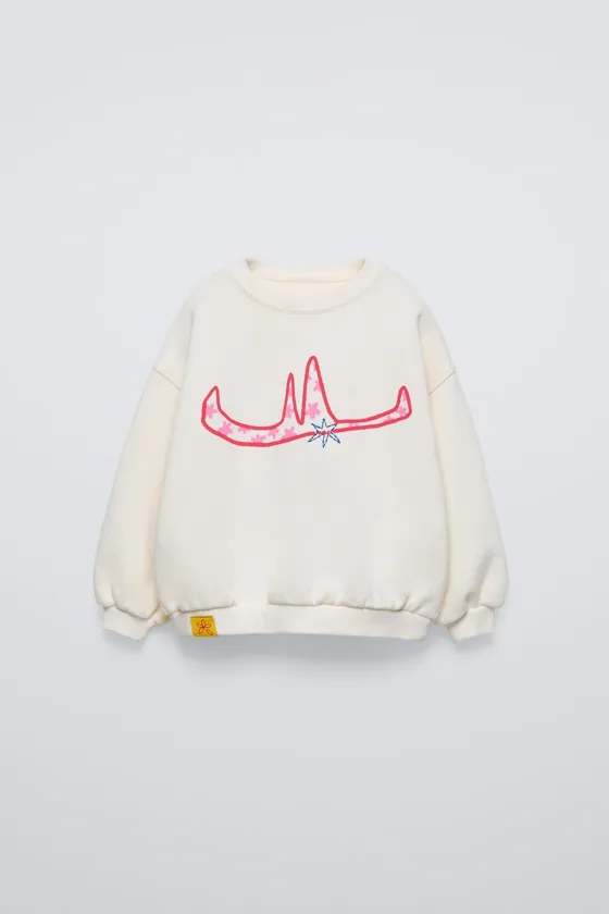 ТОЛСТОВКА С ПРИНТОМ ALEI X ZARA