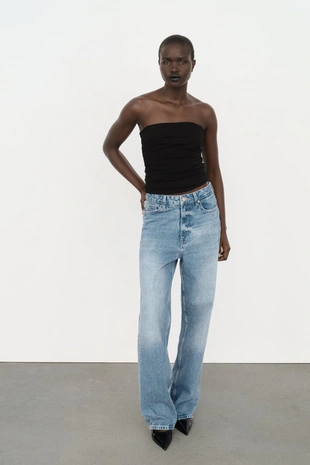 Комбинезон с открытыми плечами- Заказать в России