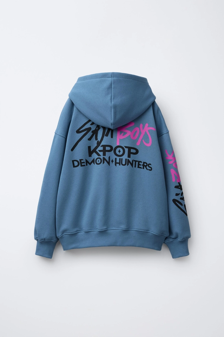Худи с принтом kpop demon hunters™ netflix ©