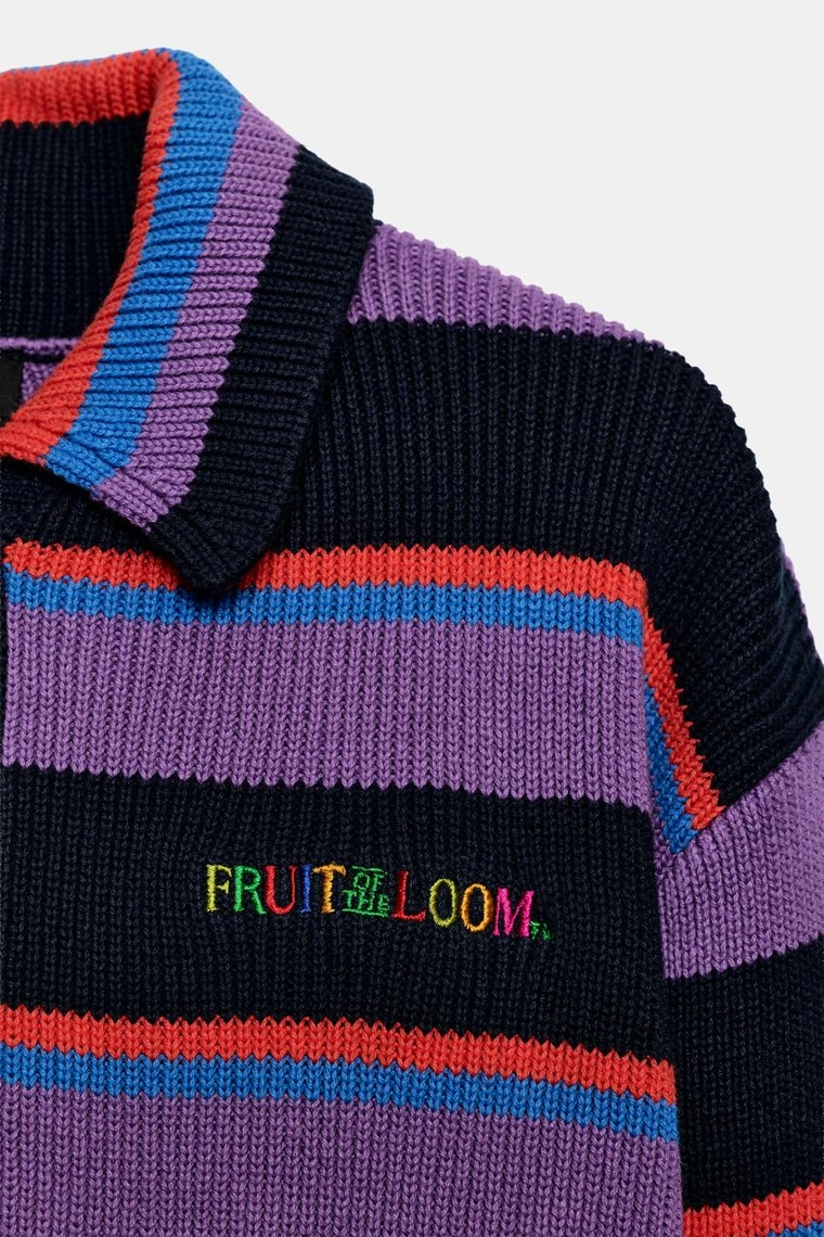 Полосатый кардиган fruit of the loom™