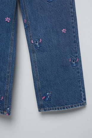 Джинсы  с принтом Лило и Стич © Disney- Заказать в России