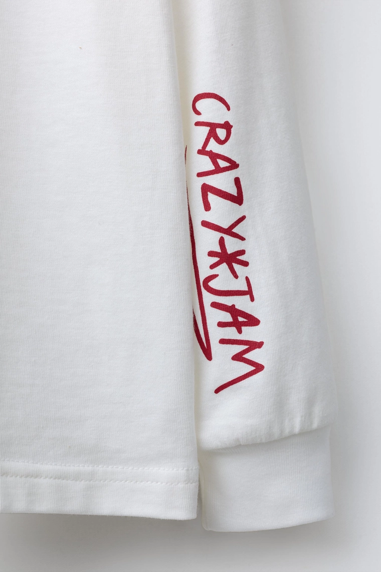 Футболка с принтом музыки