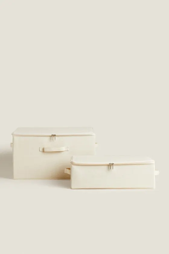 Foldable storage box with lid