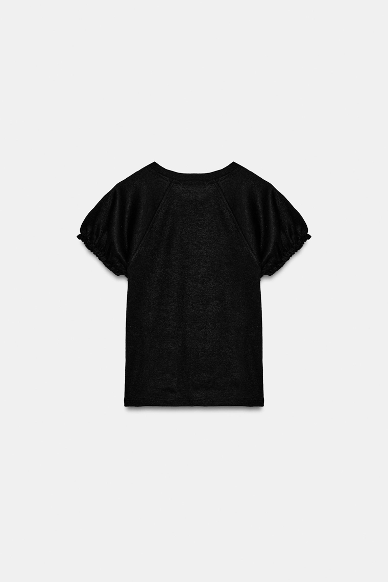 Объемная деревенская футболка