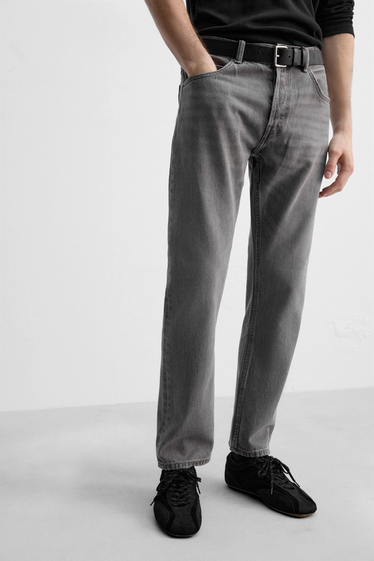 Джинсы regular straight-leg