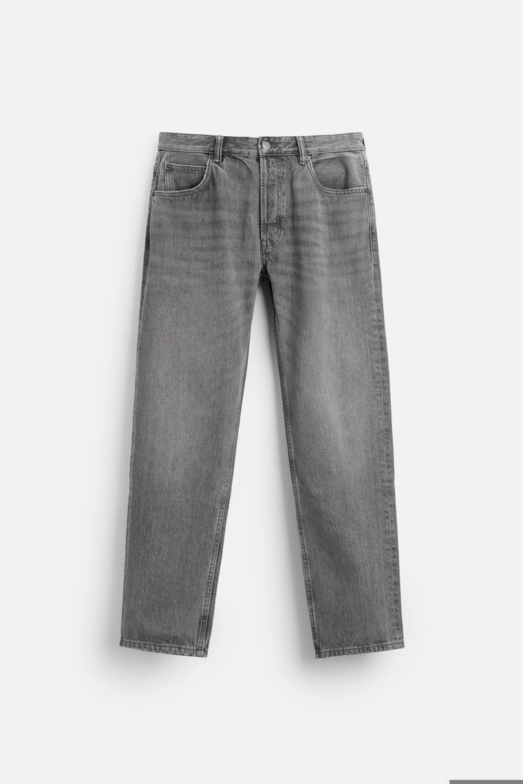Джинсы regular straight-leg