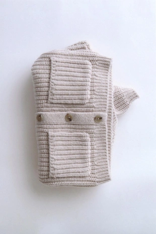 Кардиган таймер из смесовой шерсти- Заказать в России