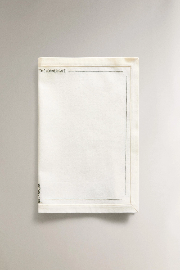 Хлопковое коврик для кофейного официанта