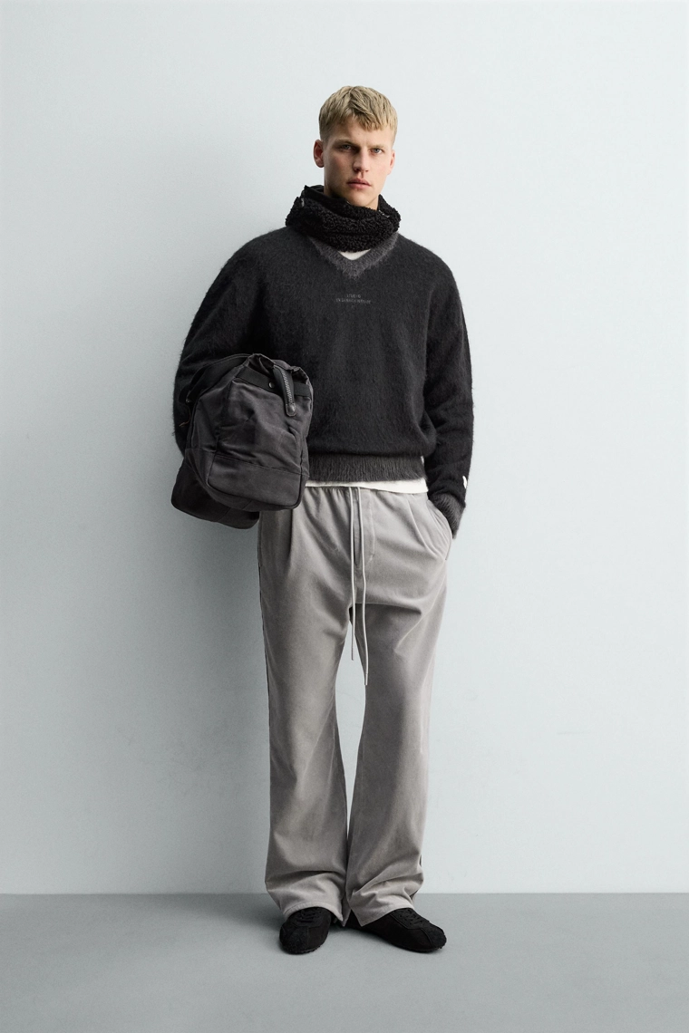 Джемпер с контрастной текстурой x sr_a