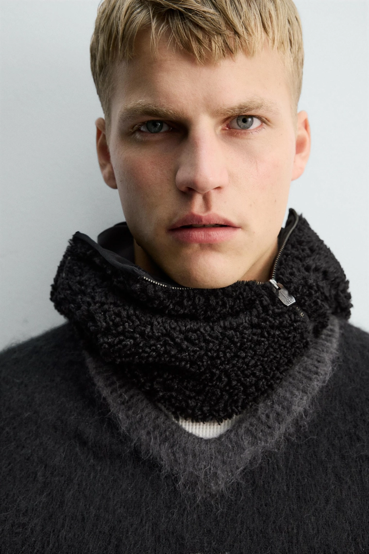 Джемпер с контрастной текстурой x sr_a