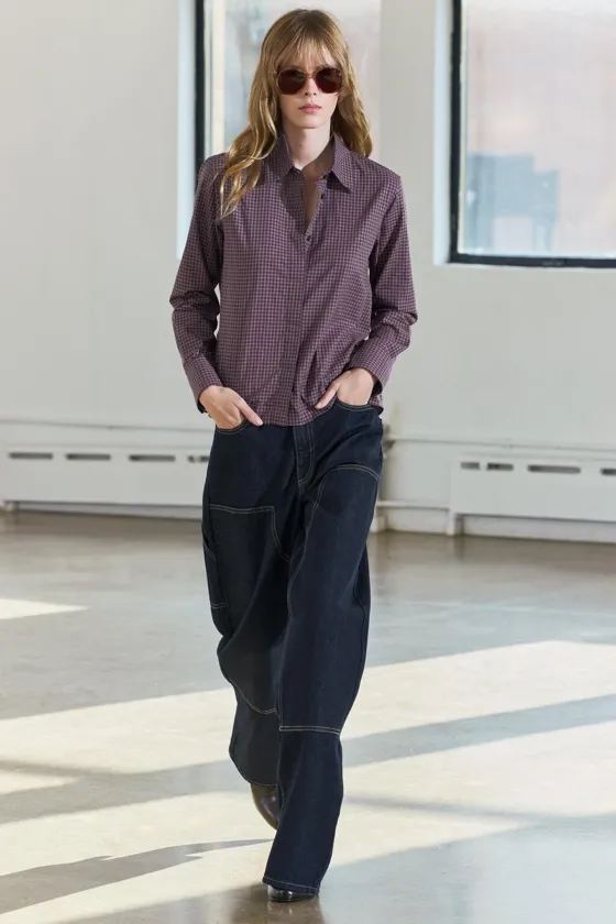 РУБАШКА В КЛЕТКУ — ZW COLLECTION