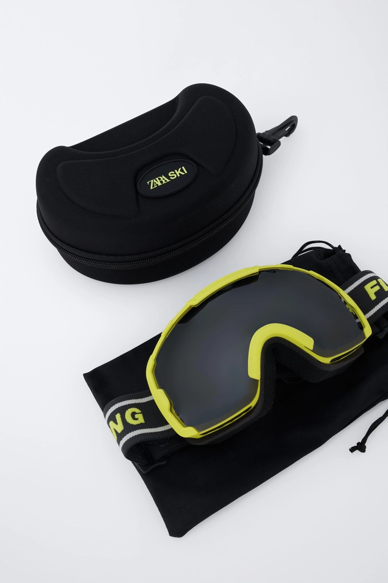 Защитные очки для лыжной коллекции с чехлом