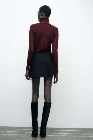 Юбка-шорты с плиссировкой- Заказать в России