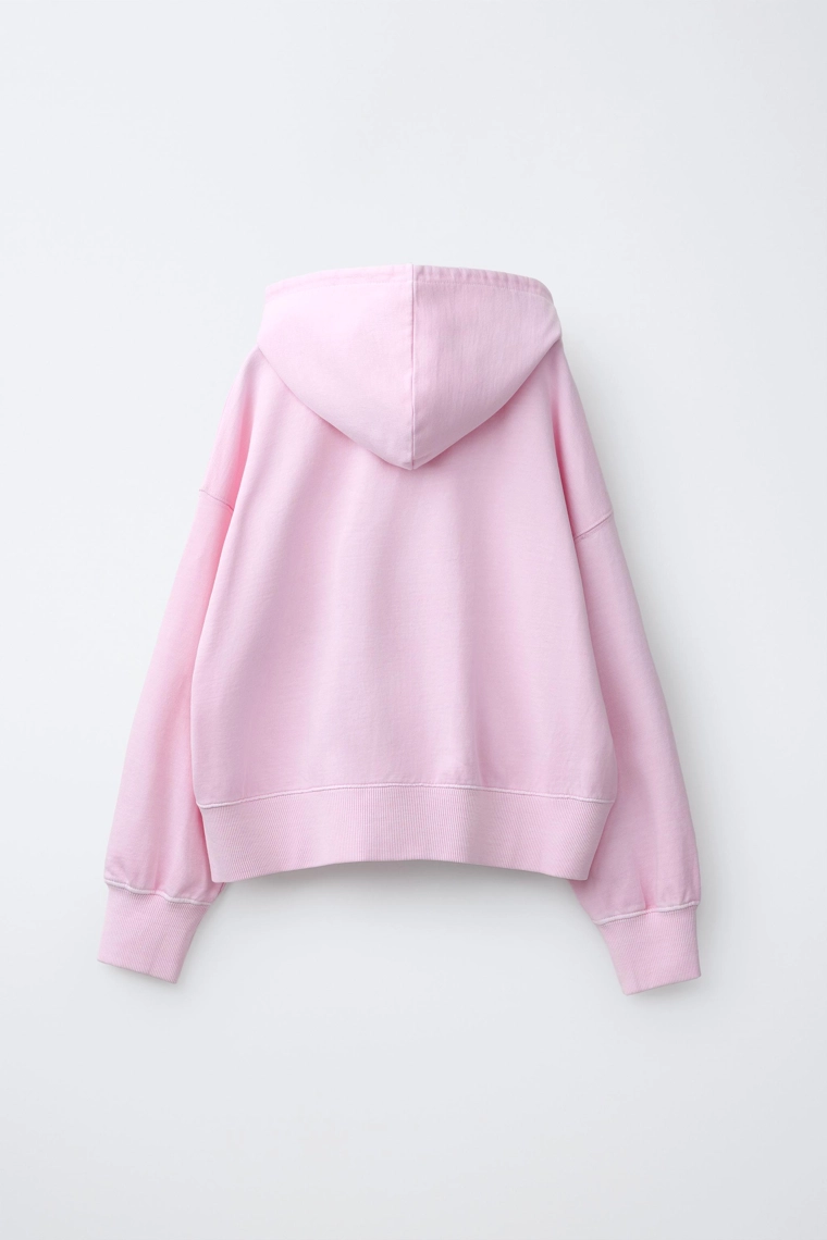 Плюшевая толстовка с молнией