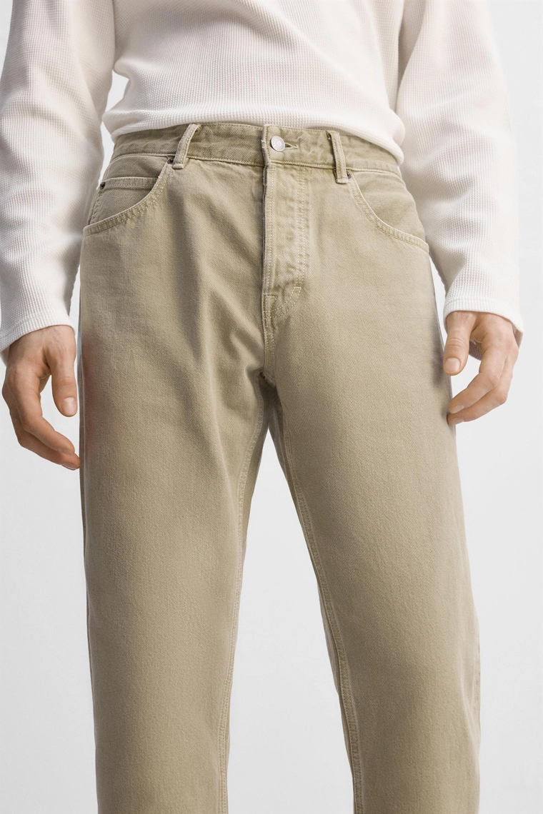 Джинсы regular straight-leg