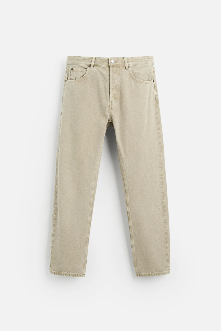 Джинсы regular straight-leg