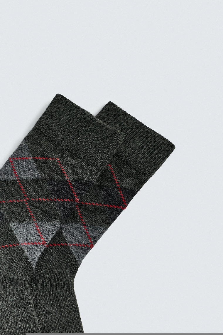 Носки diamond с шерстью