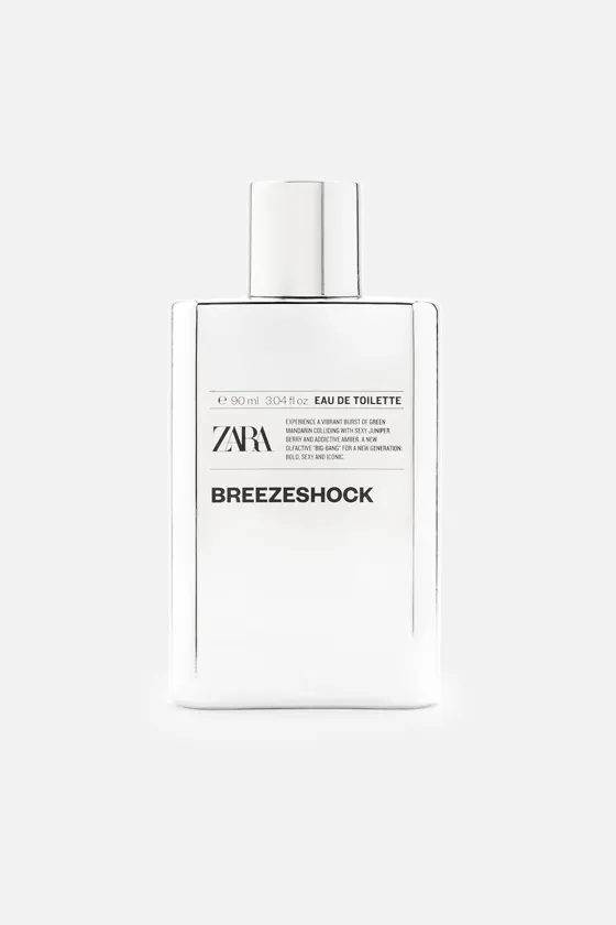 Туалетная вода zara breezeshock 90 мл/3.04 унции