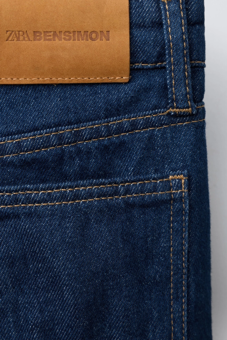 Джинсы прямого кроя bensimon ® x zara