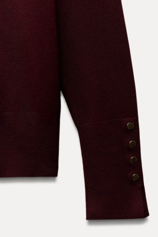 Базовый однотонный джемпер- Заказать в России