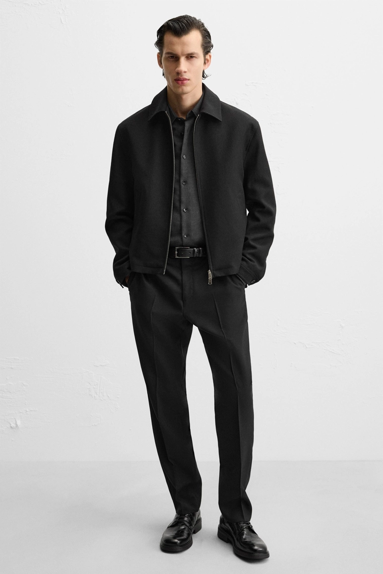 Туфли из эмбосированной кожи